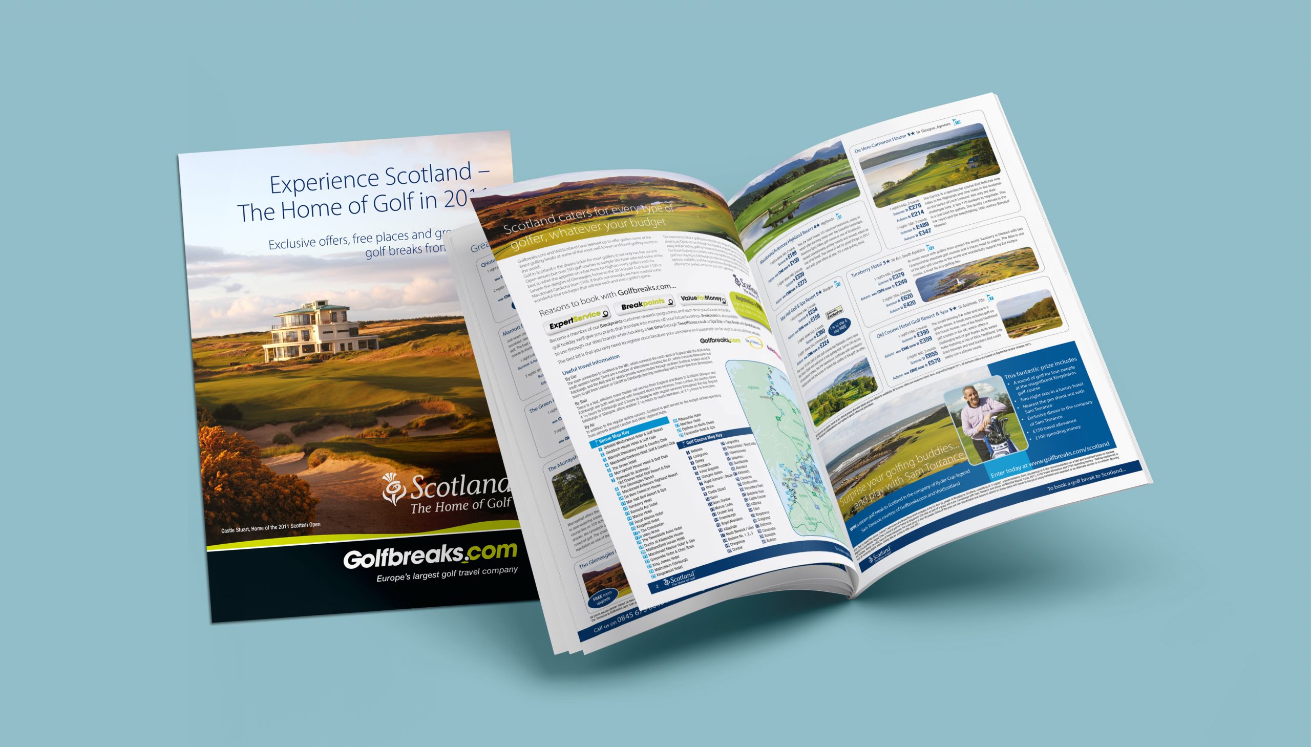 Golf Scottish Brochure